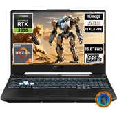 Tuf Gaming A15 FA506NF-HN050A2 Ryzen5 7535HS 16GB 256SSD RTX2050 15.6" Fullhd Freedos Taşınabilir BILGISAYAR-CNT003 - 1