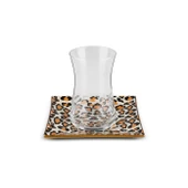 Karaca Leopar Kare 12 Parça Çay Seti - 3