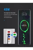 ULTRATEKNO Turbo 48w 4 Usb Li Çoklu Şarj Adaptörü 3.1a Type-c Pd 18w Siyah Renk - 4