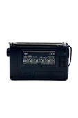 Tecsun R-9012 Taşınabilir Analog Radyo Kısa Dalga FM Stereo Alıcı FM/MW/SW 12 Bantlı Dünya Radyosu thumbnail 5