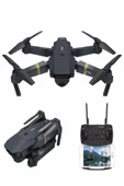 ULTRATEKNO E58 4k 1080p Çift Kameralı Kumandalı 2.4 Ghz Mikro Katlanabilir Drone - 1