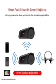 ULTRATEKNO Maxto M2 Su Geçirmez Motosiklet Kask Kulaklık Intercom - 6