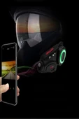 ULTRATEKNO Yeni Versiyon Maxto M3S Serisi 2k Fhd 1440P Kameralı Intercom Motosiklet Kask İntercom Uyumlu - 8