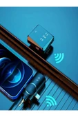 ULTRATEKNO 3.5mm Jack + Type-C + iPhone Girişli İkili Kablosuz Yaka Mikrofonu 3in1 Kamera PC Android iOS Uyumlu - 5