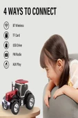 ULTRATEKNO WS-560 Massey Ferguson Modeli Traktör Bluetooth Hoparlör Fm Radyo USB Tf Aux Destekli Speaker - 5