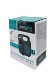 ULTRATEKNO GTS1525 RGB Işıklı 4 inç Taşınabilir Bluetooth Hoparlör FM Radyo Parti Hoparlörü Acil Durum Feneri - 5