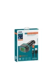 MERVİNG Siyah Çift Çıkışlı 3.0afast Micro Usb Kablolu Araç Şarj Cihazı - 1