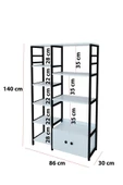 MERVİNG Çok Amaçlı Dolap - 4