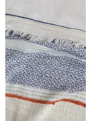 Apricitas Home Cali Indigo Çift Kişilik %100 Pamuk Nevresim Takımı ve Yatak Örtüsü Seti - 3