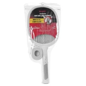 ASONIC AS-A25, Beyaz-Gri, 3000V, Raket Tipi, UV Mor Isikli, 1200mAh, Bataryali, Sarj Edilebilir, Sinek Öldürücü thumbnail 5