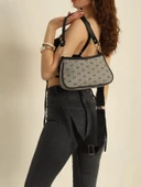 Monogram Kadın Baget El ve Çapraz Çanta - 1