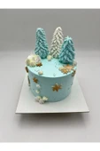 10 Adet 25x25 Cm Mdf Beyaz Pasta Altlığı - 1