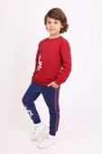 Toontoy Erkek Çocuk Yazı Baskılı Eşofman Takım - 3