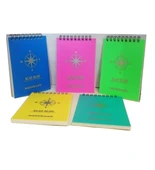 Klas Bloknot Spiralli Plastik Kapak Kareli 72 YP A5 - 1