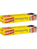 Koroplast Alüminyum Folyo 8 Mt x 2 Paket - 1