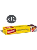Koroplast Alüminyum Folyo 8 Mt x 12 Paket thumbnail 1