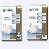 Jender Emici Külot Medium Orta Boy 30'lu 2 paket / 60 adet - 1