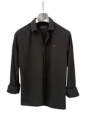 Gewer Uzun Kol Slim Fit Erkek Fermuarlı Gömlek - 4