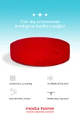 Moda Home Bedding Sıvı Geçirmez Minder | Dekoratif,Balkon, Bahçe, Plaj, Kamp, Havuz ve Palet Minderi(Yuvarlak K) - 2