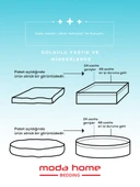 Moda Home Bedding Sıvı Geçirmez Minder | Dekoratif,Balkon, Bahçe, Plaj, Kamp, Havuz ve Palet Minderi(Kare KY) - 8