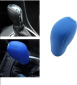 Volkswagen Seat Skoda Golf Dsg Silikon Vites Topuz Kılıfı Mavi - 1