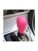 Volkswagen Seat Skoda Golf Dsg Silikon Vites Topuz Kılıfı PEMBE - 2