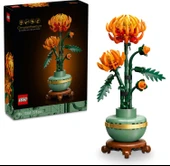 ® Icons Krizantem 10368 - Yetişkinler Için Dekoratif Kasımpatı Çiçeği Yapım Seti (278 Parça) - 1
