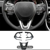 Toyota RAV4 XA50 & Corolla E210 Hybrid (2019-2024) için Fit Direksiyon Düğme Kaplama thumbnail 1