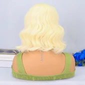 Platin Yan Tül Peruk thumbnail 5