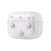 Apple Airpods Pro 2 Zore Airbag 44 Airbag Tasarımlı Simli Şeffaf Kutup Kılıf - 5