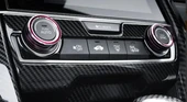HONDA Civic 10. Nesil 2016-2021 için Premium Karbon Fiber Paneli Kapak Süsü 6. RESME BAKINIZ - 3