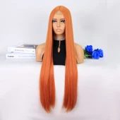 Bakır Ekstra Uzun Tül Peruk thumbnail 3