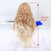 Balköpüğü Platin Röfleli Dalgalı Tül Peruk thumbnail 5