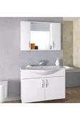 75 CM STİL BANYO DOLABI BEYAZ LAKE ÜST - 1