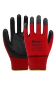 BEYBİ KIRMIZI-SİYAH ELDİVEN NİTRİL PN-5 ZEBRA NO:10 - 1