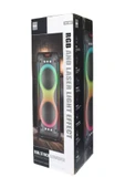 ULTRATEKNO BTS-1829 100W Karaoke Ses Sistemi 2x10 inç RGB Efektli Party Box Mikrofonlu Bluetooth Hoparlör - 6