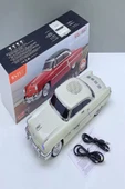 ULTRATEKNO 1952 Lincoln Capri Model Retro Araba Bluetooth Hoparlör Fm Radyo USB Tf Aux Destekli Speaker thumbnail 4