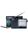 Tecsun R-9012 Taşınabilir Analog Radyo Kısa Dalga FM Stereo Alıcı FM/MW/SW 12 Bantlı Dünya Radyosu thumbnail 1