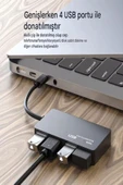 ULTRATEKNO USB Type C Hub 4 Port 3.0 USB Çoklayıcı Type-C USB 3.0 Çoklayıcı - 4