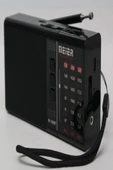 ULTRATEKNO M-568BT Mini Cep Radyosu Bluetooth Hoparlör Şarjlı FM Radyo Micro SD MP3 Desteği AUX Kulaklık Çıkışı - 4