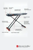 Harbinger Yeni Nesil MM161 PremiumBoard Ütü Masası - 4