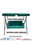 Vip Home Concept Market Ürünleri  Lüks DUCK Vip Salıncak Minder Seti 10 CM Süngerli Tenteli Salıncak Minder Seti-YEŞİL - 1