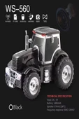 ULTRATEKNO WS-560 Massey Ferguson Modeli Traktör Bluetooth Hoparlör Fm Radyo USB Tf Aux Destekli Speaker - 2