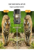 ULTRATEKNO TR Foto Kapan Takip Kamerası İzcilik Avcılık Kamerası Yaban Hayatı İzleme 1080P IP66 için 38 LED'li - 4