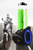 ULTRATEKNO Yeni Sürüm Maxto M3 intercom  360 Derece Dönen Kask Klipsli Kameralı Motosiklet Kask İntercomu - 4