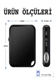 ULTRATEKNO KB55 Dünyanın en incesi Kristal Mikrofonlu Kulaklıklı 32 Gb Hafızalı Ev Işyeri 1Dinleme Cihazi - 3