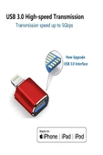 ULTRATEKNO Apple iphone Lightning To Usb 3.0 (YÜKSEK HIZLI) Veri Aktarımı Otg Çevirici Dönüştürücü Adaptör - 4