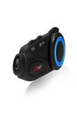 ULTRATEKNO Yeni Sürüm Maxto M3 intercom  360 Derece Dönen Kask Klipsli Kameralı Motosiklet Kask İntercomu - 1