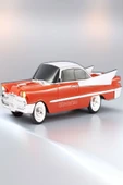 ULTRATEKNO WS-1965BT Dodge 59 Model Retro Araba Bluetooth Hoparlör Fm Radyo USB Tf Aux Destekli Speaker - 2