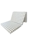Vip Home Concept Market Ürünleri  Katlanır Yer Yatağı (8 CM KALIN)Sünger Yatak 80x180x8 CM-BEYAZ PANO - 1